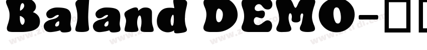 Baland DEMO字体转换